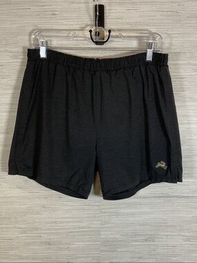 Men’s Tracksmith Session Running Shorts Charcoal Grey 5 Inch Medium